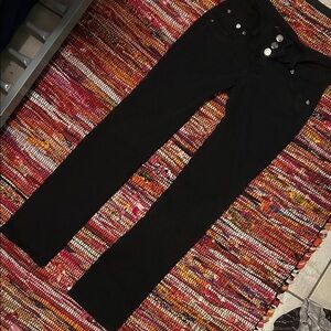 Studio F High Waisted Black Skinny Jeans